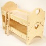 NATURAL PINE BUNK BEDS 3