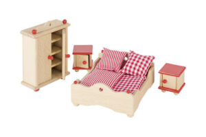 Classic Red Bedroom Set by Goki Toys