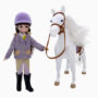 Lottie Dolls - Pony Adventures Doll & Pony Play Set