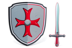 Maltese Cross Sword & Shield Set