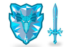 Ice Sword & Shield Set