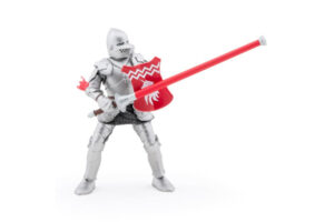 PAPO Red Knight with Spear