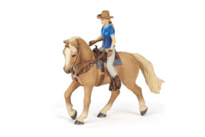 PAPO Wild West Horse & Cowgirl Set