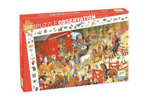 Djeco Observation Puzzle - Horseriding