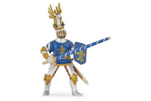 PAPO Blue Fleur de Lys Knight