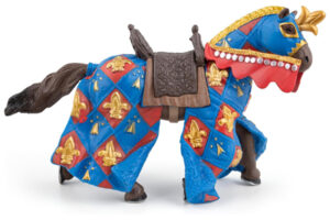 PAPO Blue Fleur de Lys Horse