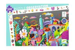 Djeco Observation Puzzle - Crazy Town