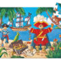 DJECO Silhouette Puzzle - The Pirate & His Treasure