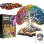 Challenging Wooden Puzzle: Butterfly Tree of Life