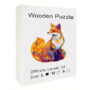 Hidden Shapes Puzzle: Classy Fox