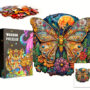 Hidden Shapes Puzzle: Enchanting Butterfly