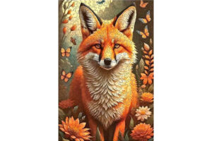 Premium Wooden Puzzle: Red Fox - 501 Pieces