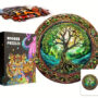 Hidden Shapes Puzzle: Aurora Tree of Life