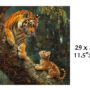 Hidden Shapes Puzzle - Tiger & Cub