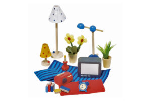 LIVING ROOM ACCESSORIES SET by GOKI Toys