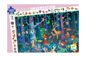 Forest 100 Piece Observation Puzzle by DJECO Toys